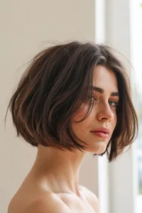 Shaggy Bob with Blunt Ends