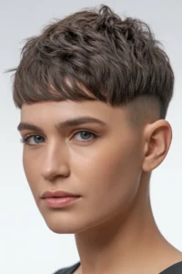 Shaggy Short Cut with Highlights