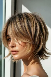 Short Shag with Tapered Nape