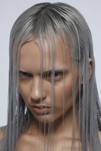Sleek Straight “Glass Hair”