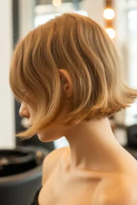 Soft Shaggy Lob with Rounded Ends