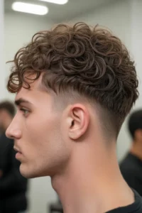 Subtle Curly Mullet