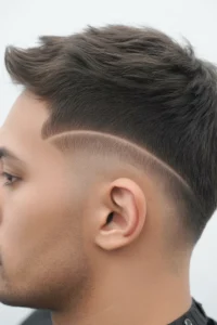 Subtle Mullet with Mid Fade