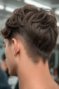 Subtle Mullet with Short Spiky Top
