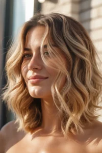 Wavy Shaggy Lob (Beachy Vibe)