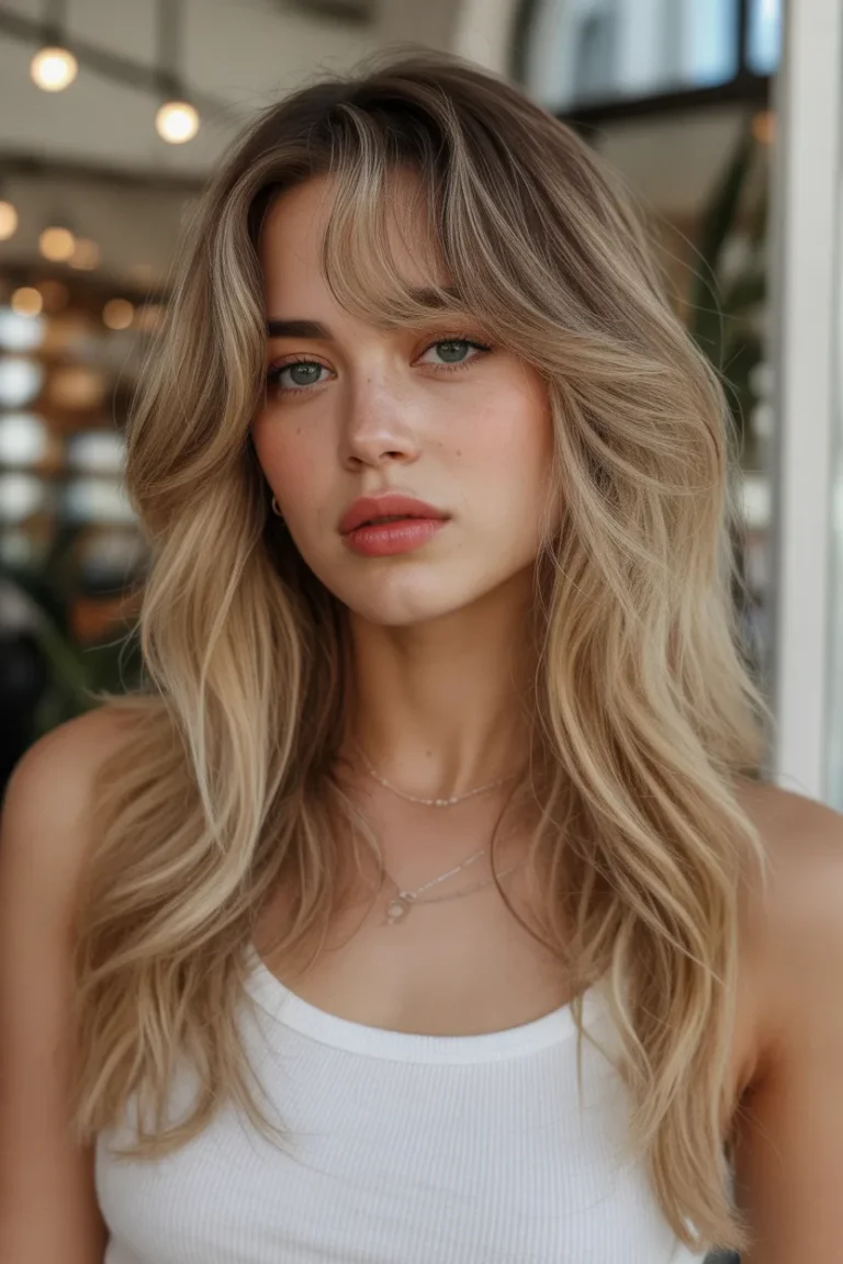 20 Hairstyles With Wispy Bangs Soft Look