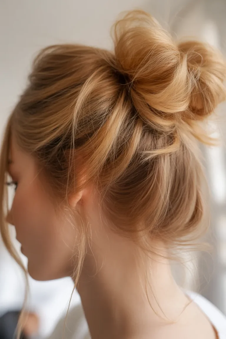 22 Bun Hairstyles Easy & Elegant