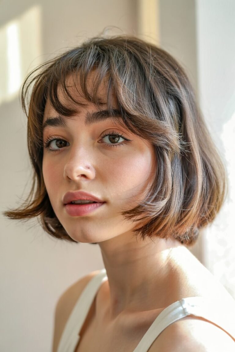 18 Hairstyles for Short Hair with Bangs