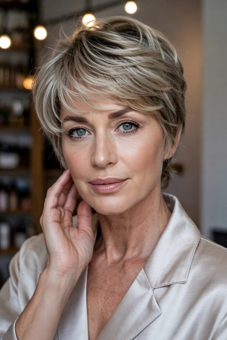 18 Short Hairstyles for Women Over 50