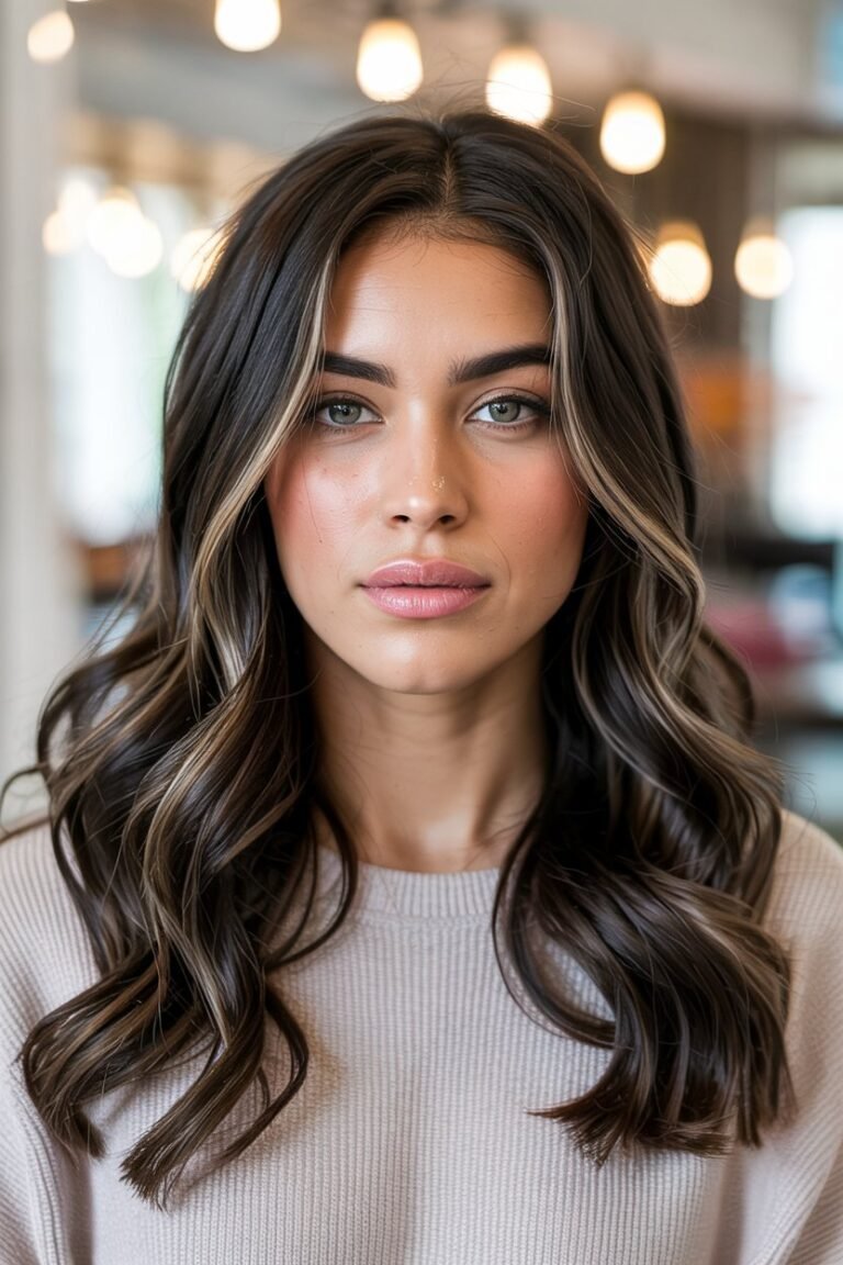 17 Ashy Babylights on Dark Hair You’ll Love