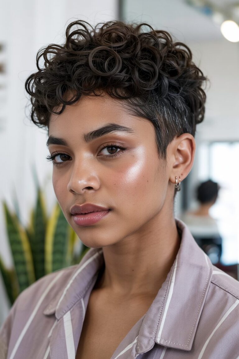 17 Short Curly Hairstyles for Black Women