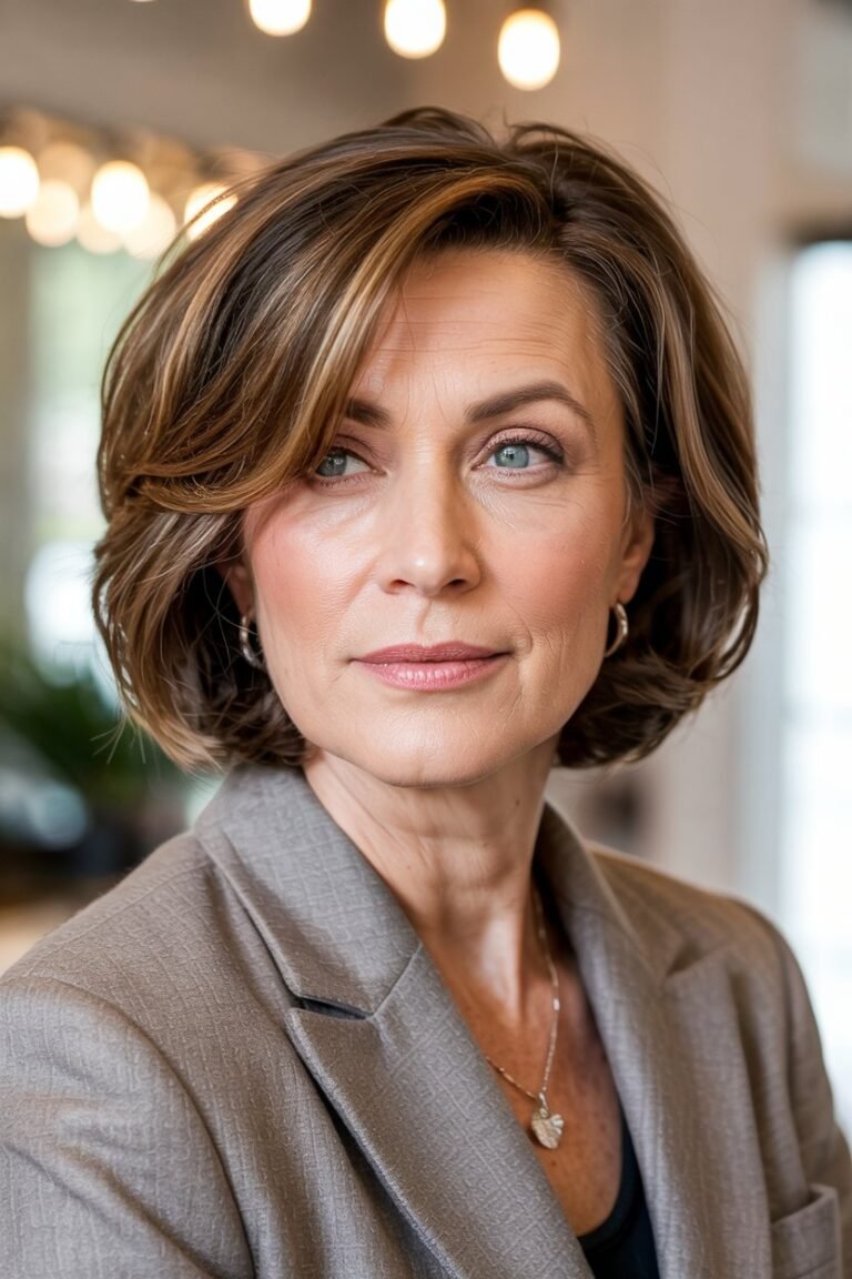 19 Hairstyles for Thin Fine Hair Over 50